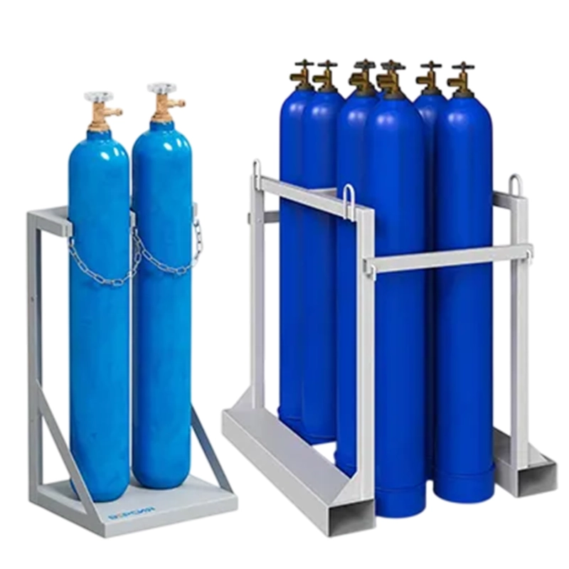 Контейнеры и стойки для газовых баллонов