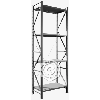 Стеллаж MS U 3000х1000х600 (4 полки, нагрузка на полку 200 кг)