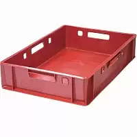 Пластиковый ящик Е1 120х400х600 (Арт.205), без крышки