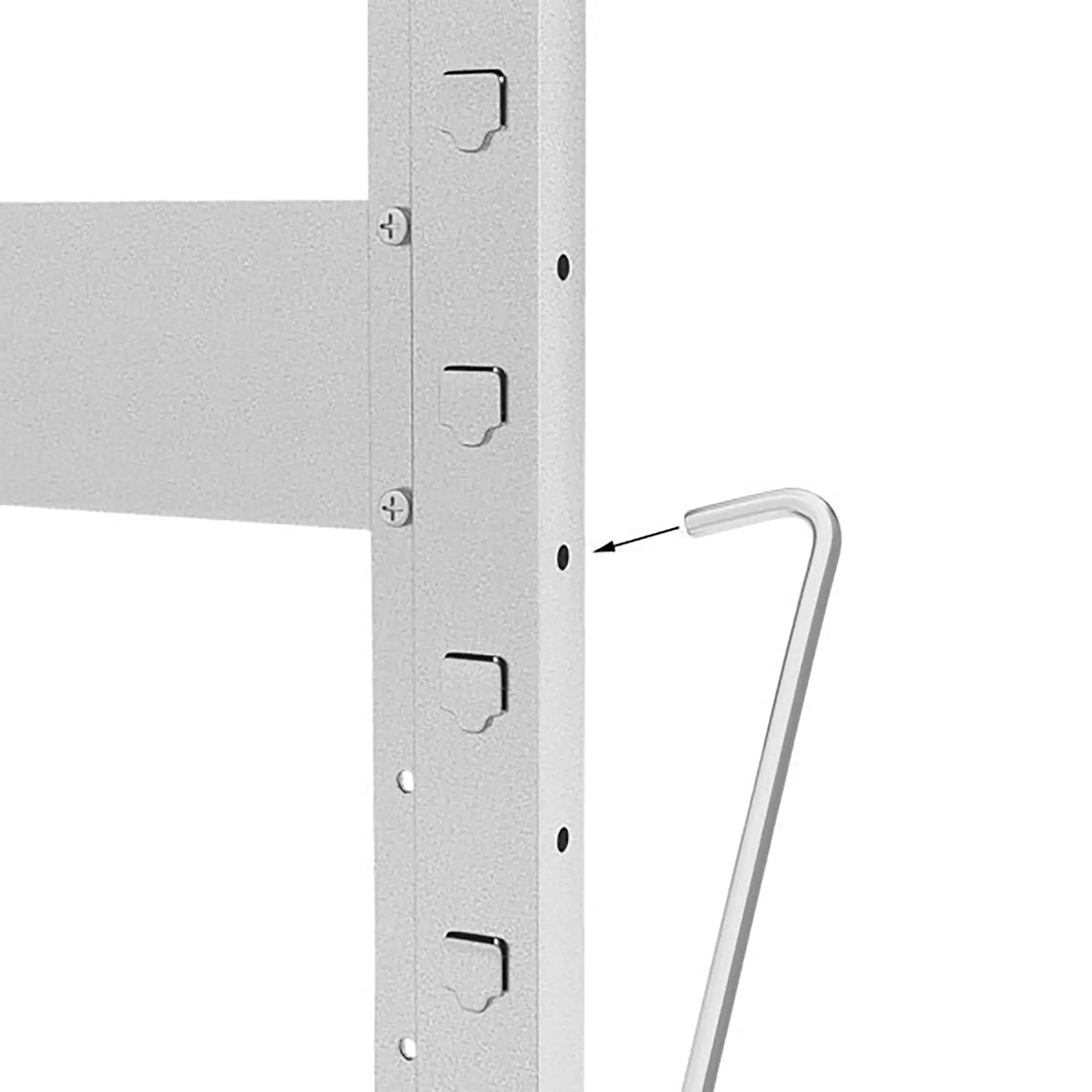 Стеллаж KlestO SE184-310 1800х1040х300 (4 полки) быстросборный
