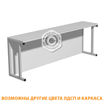 Надстройка для стола или тумбы Н-5 (ЛДСП серый)