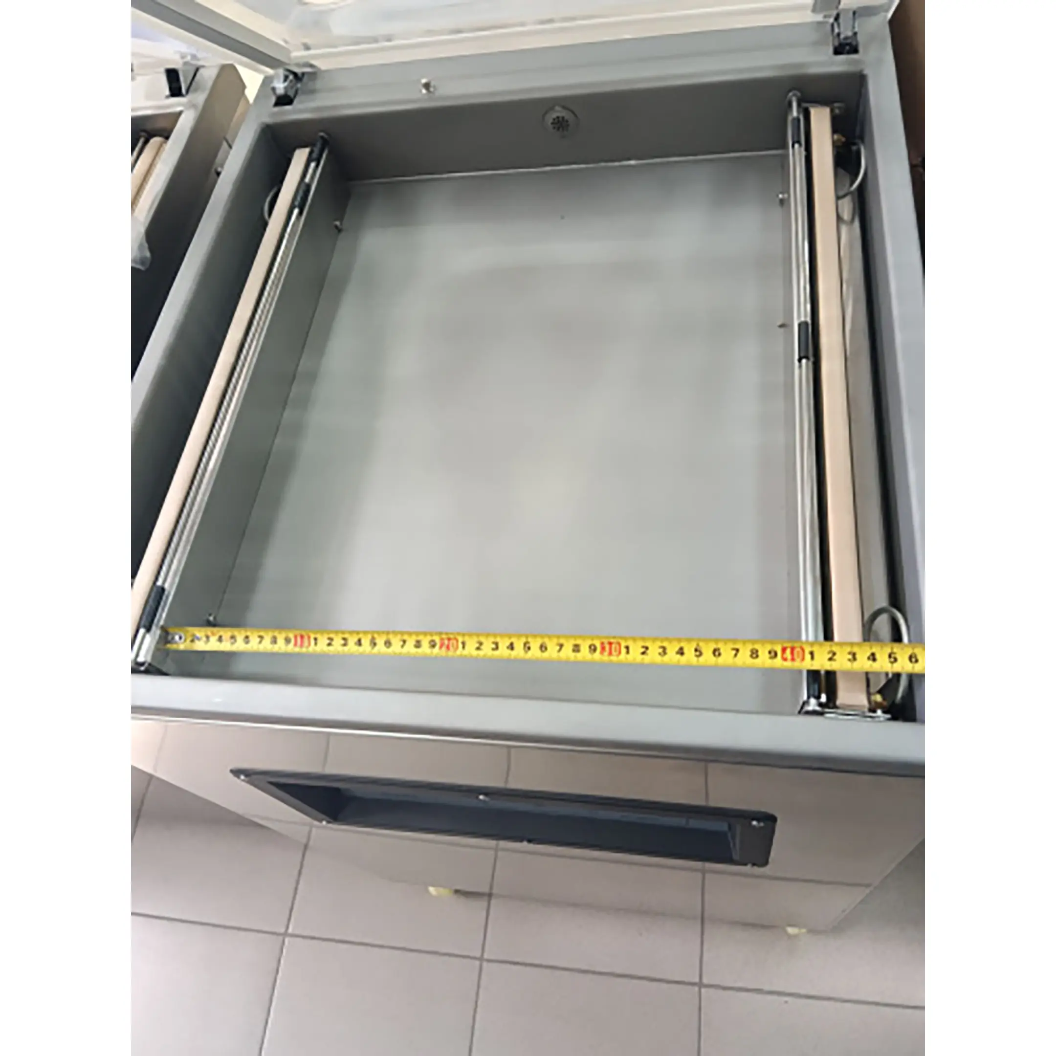 Машина напольная вакуум-упаковочная Roal Pack DZ-500 (585х650х980 мм, 220В, 1,2 кВт, нерж)