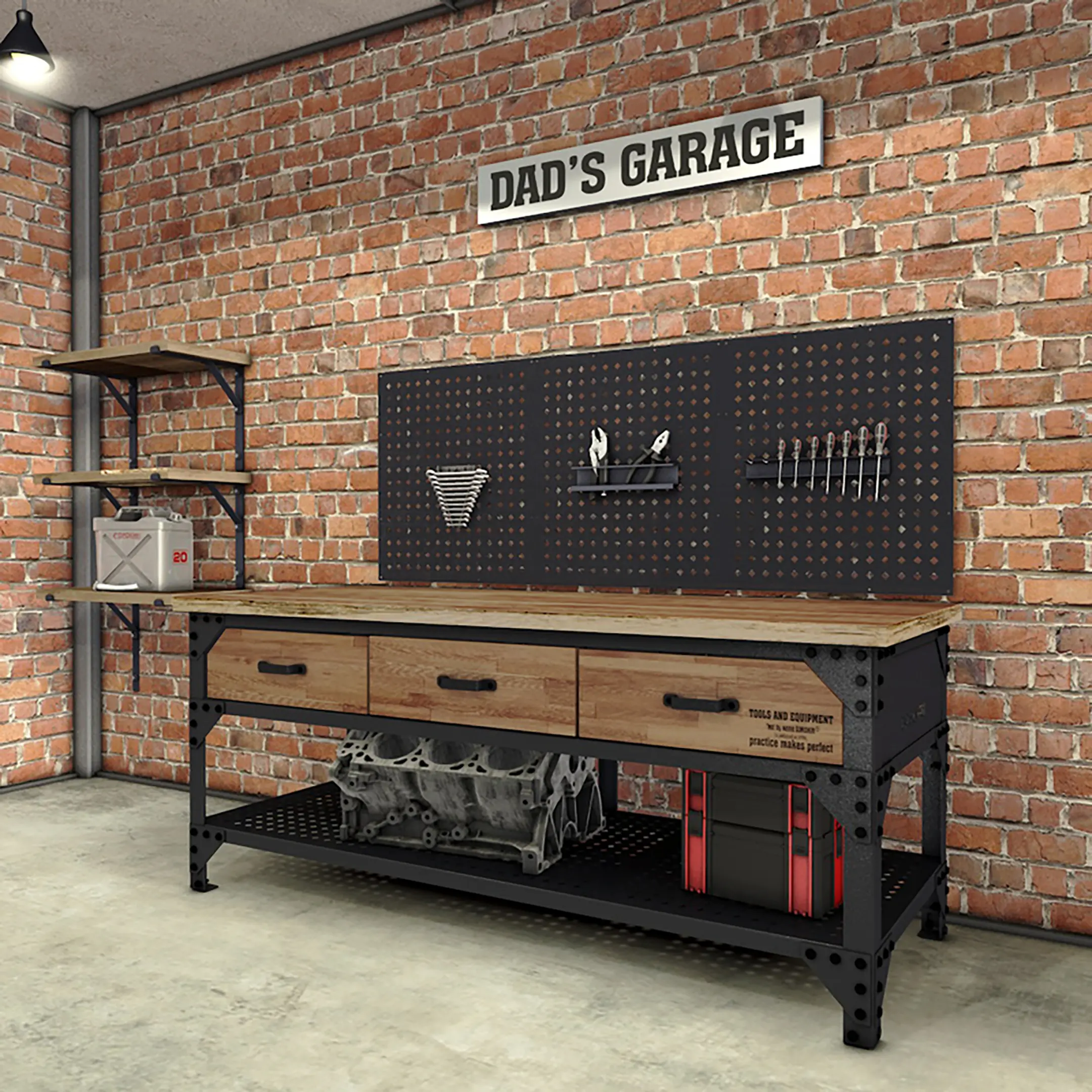 Верстак массив 5ft DAD`s Garage