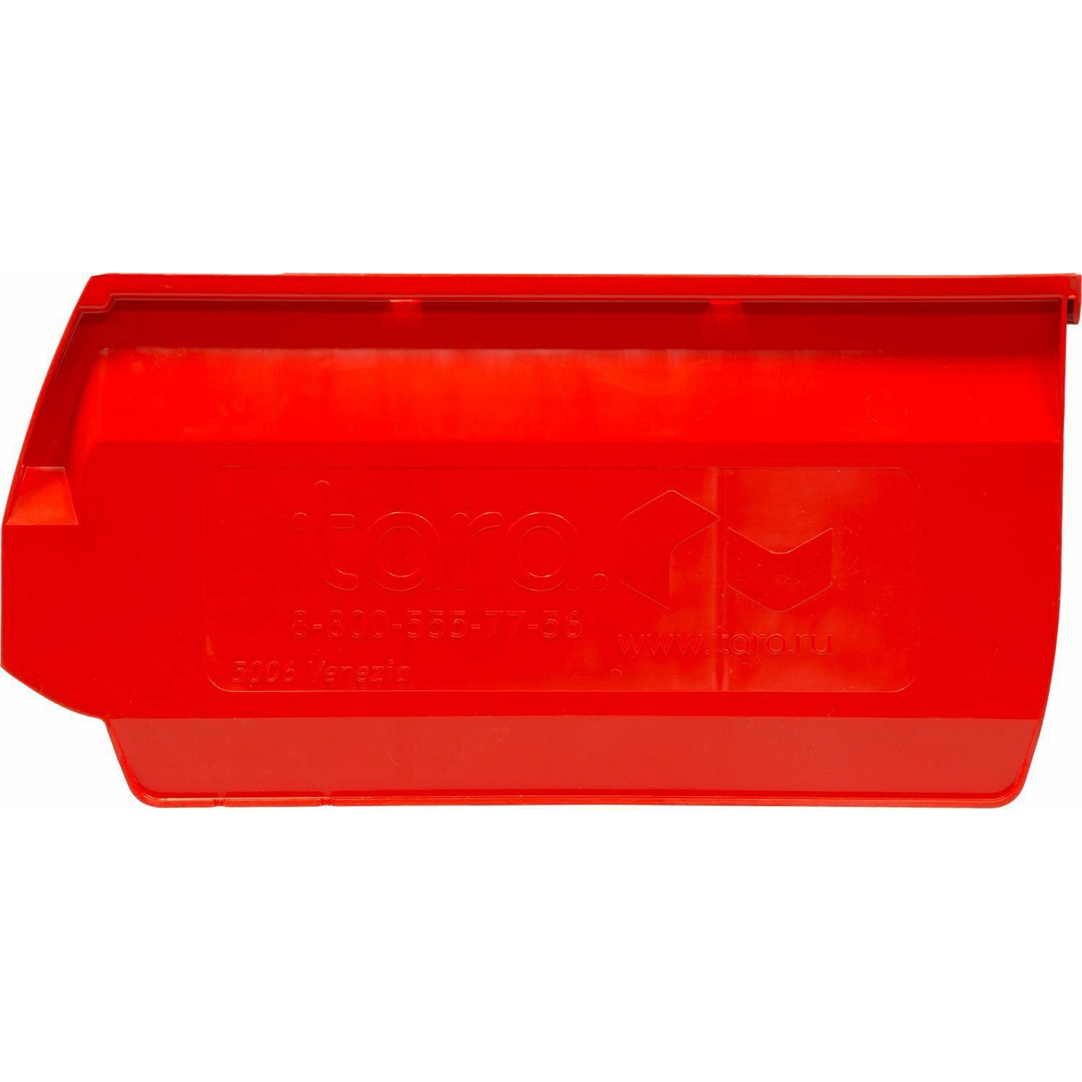 Пластиковый ящик для склада Venezia 250х310х500 (Арт.5006) (Красный)