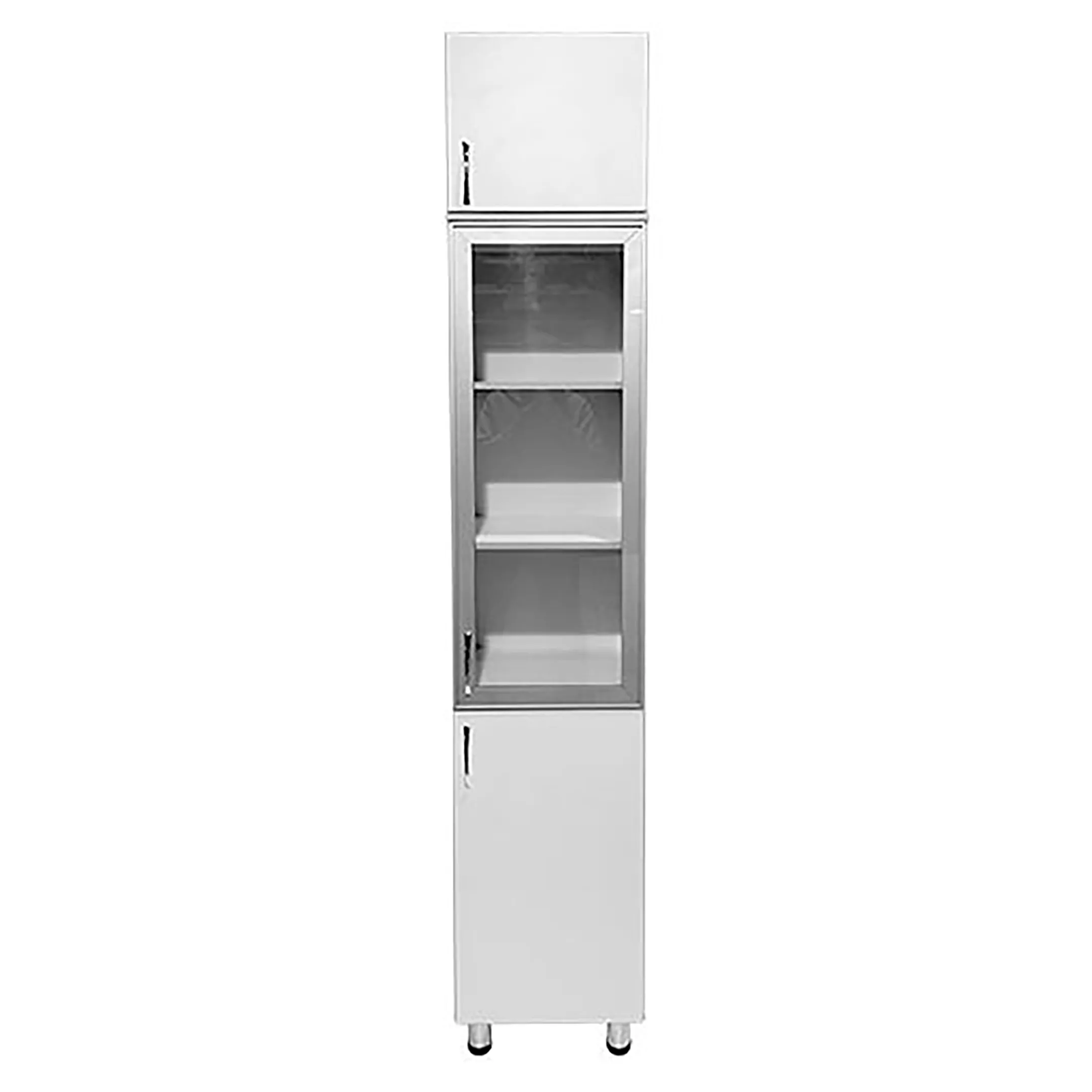Шкаф медицинский СТР МД 103.25 + антресоль СТР МД 112.01 (белый)