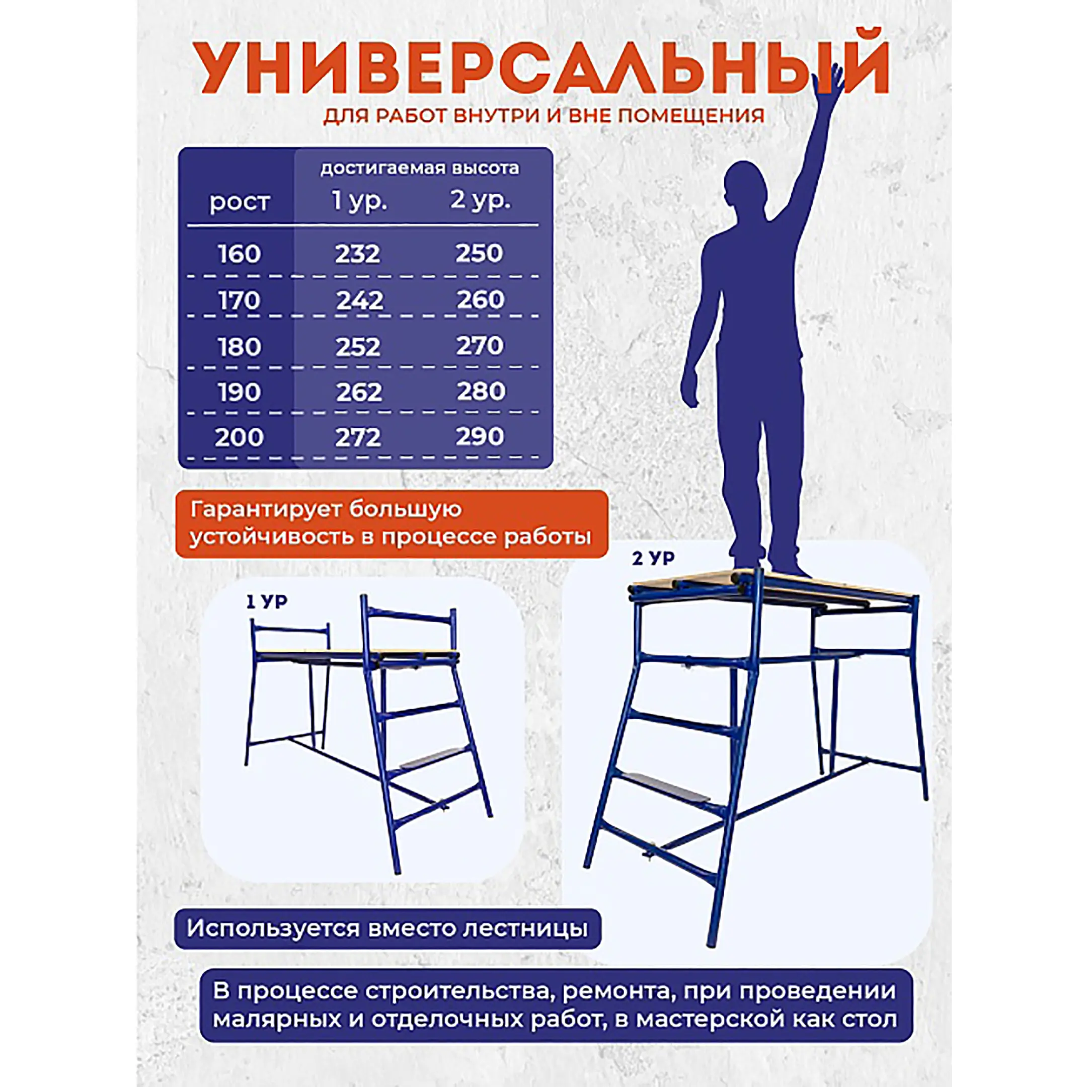 Столик малярный H90