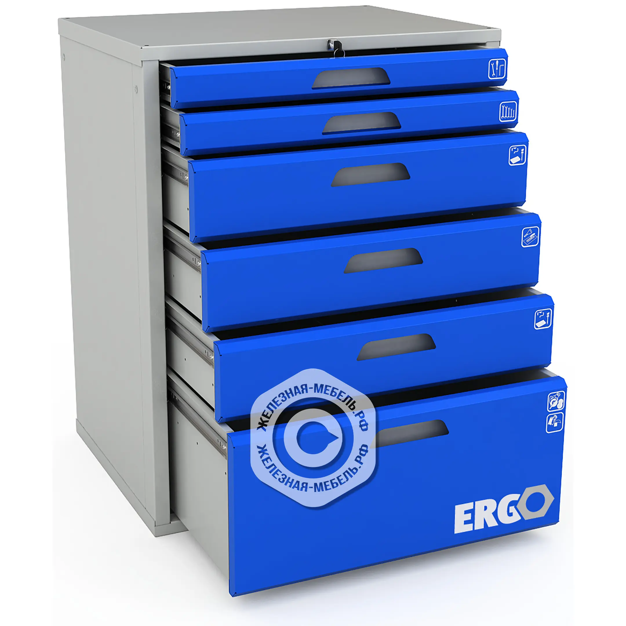 Тумба инструментальная ERGO XM 06
