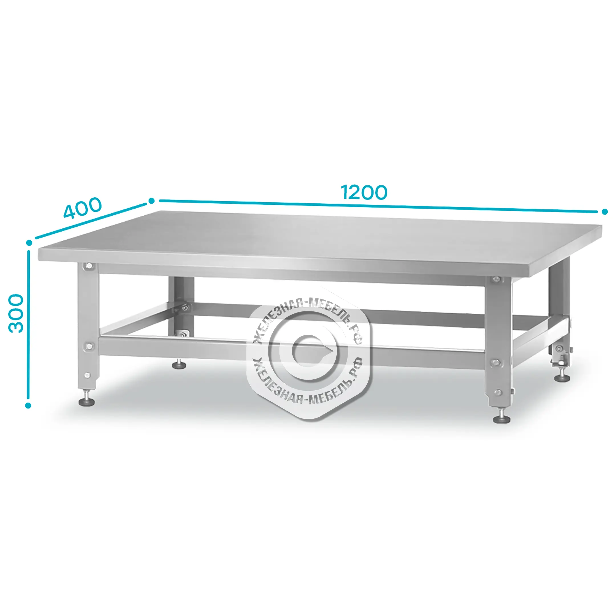 Подтоварник технологический ПДТн 300х1200х400 &laquo;Norma Inox&raquo;