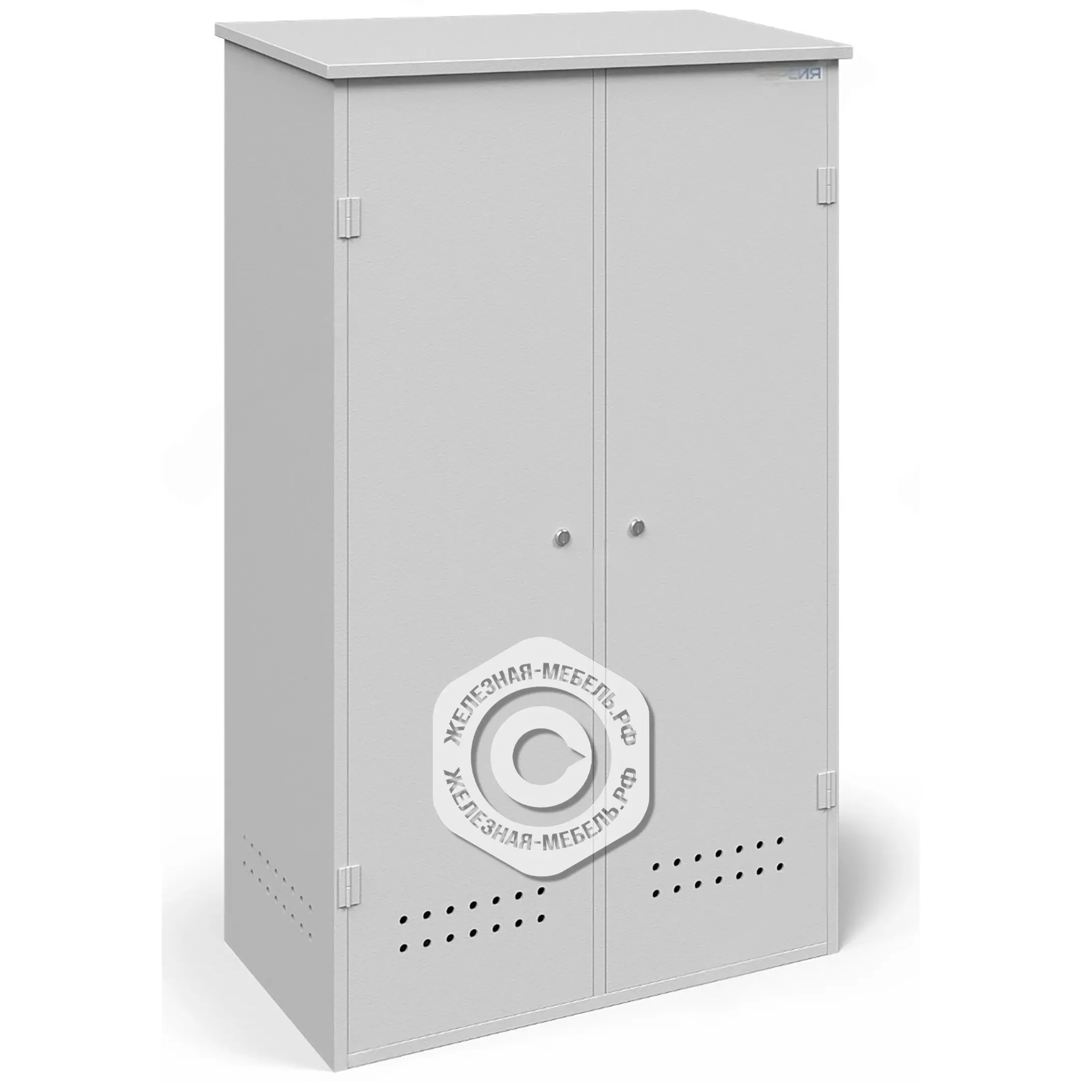 Шкаф для 6-ти газовых баллонов ШГБК-010 усиленный (1800х1040х600)