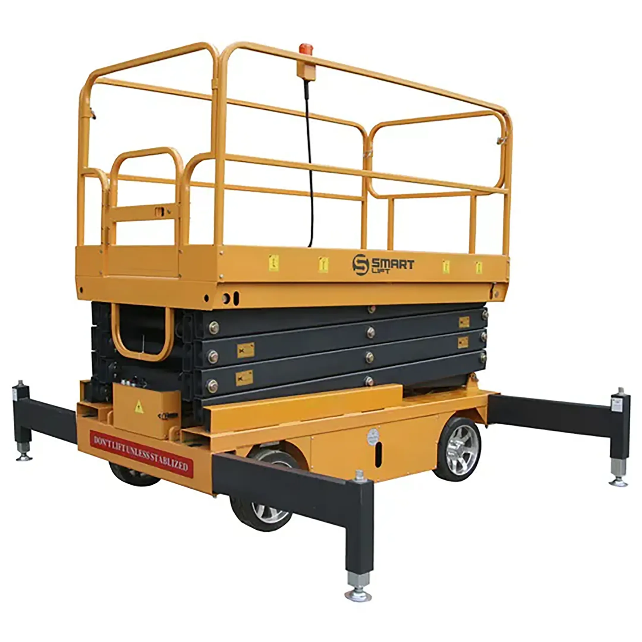 Подъемник ножничный несамоходный SJY-0.5-9 (380В, 500 кг, 9 м) СМАРТЛИФТ (SMARTLIFT)