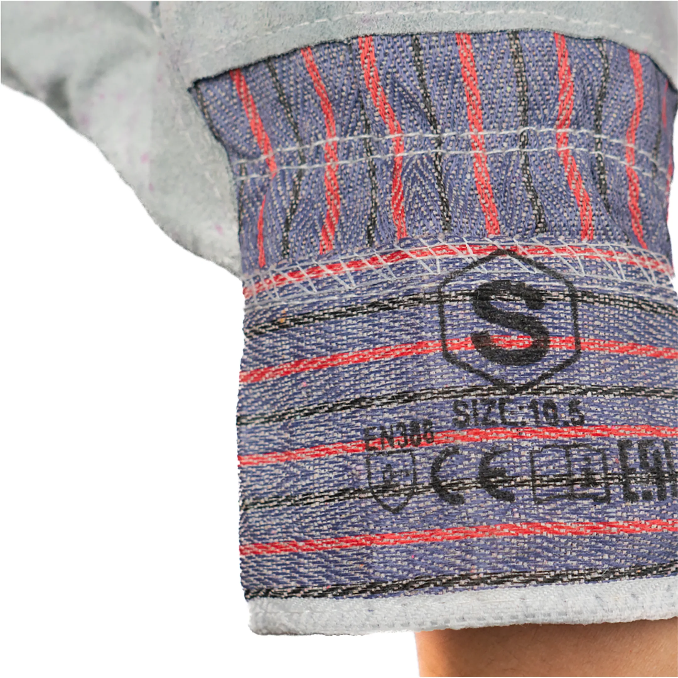 Перчатки монтажные спилковые комбинированные р.10,5/XL (упаковка 36 пар) &laquo;S&raquo;
