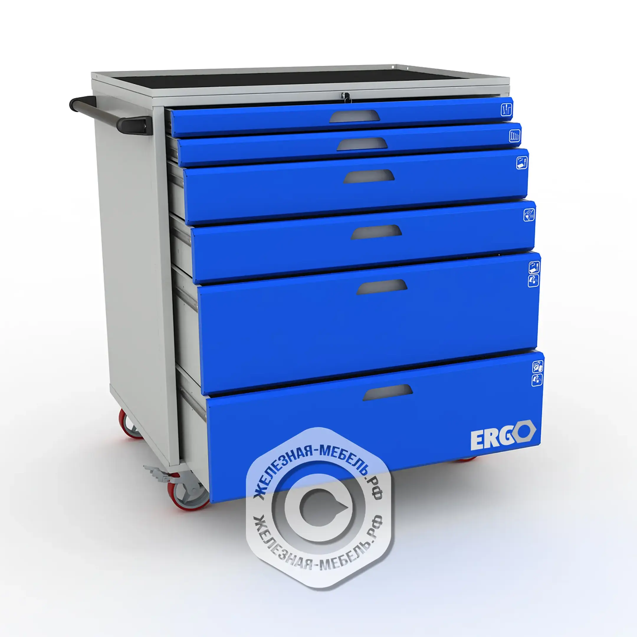 Тумба инструментальная ERGO XL 06.3