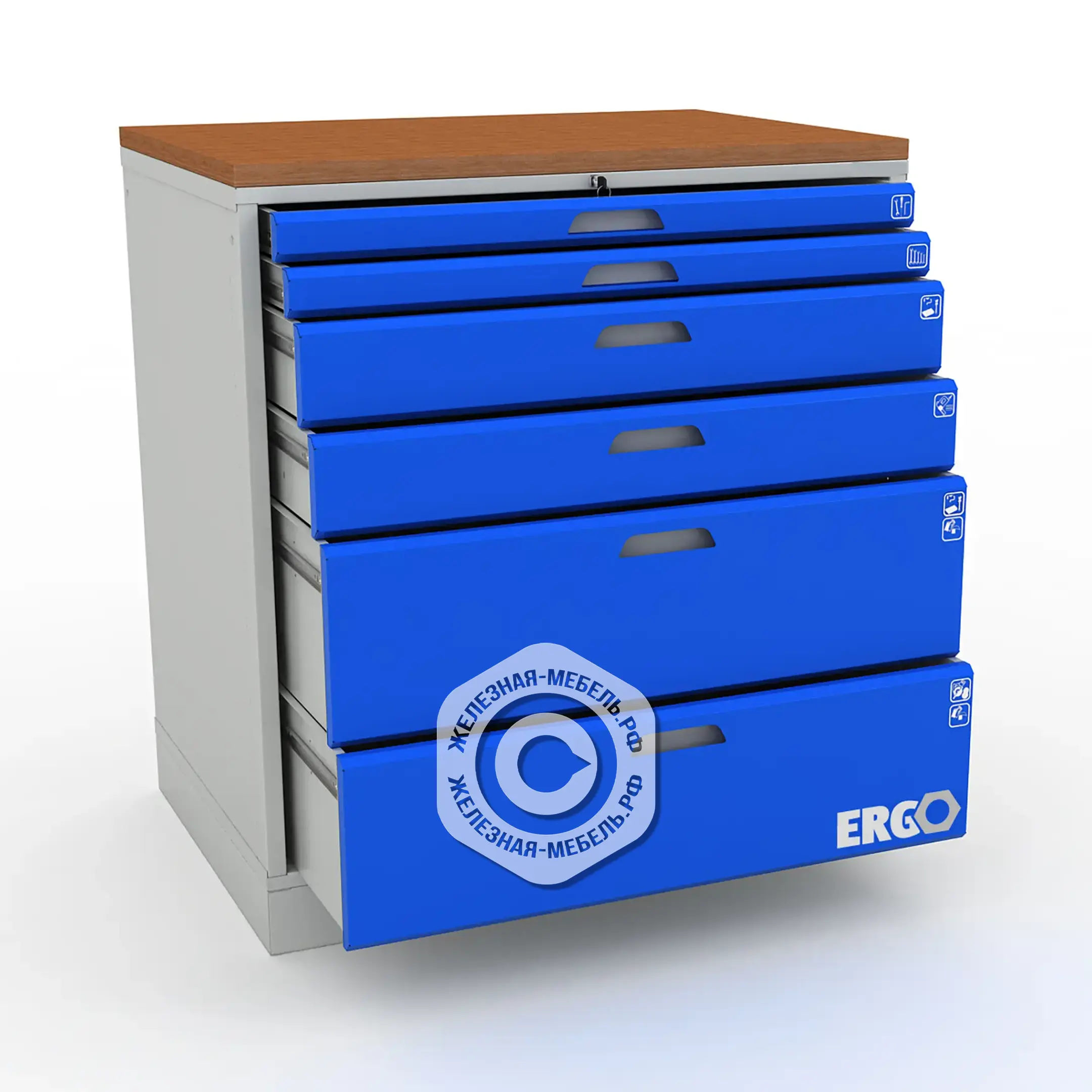 Тумба инструментальная ERGO XL 06.2