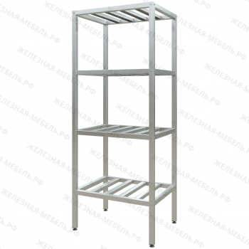 Стеллаж полочный СПЛп &laquo;Profi Inox&raquo; 2000х800х600 (полка-решетка 4 шт.)