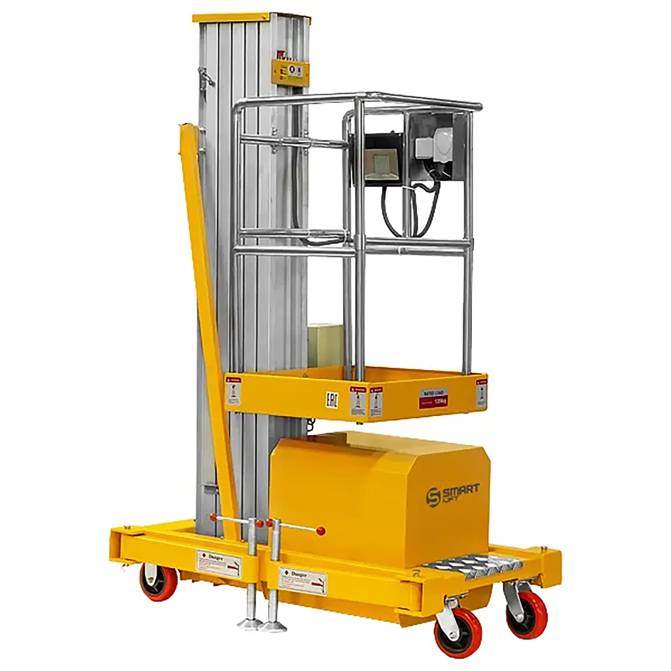 Подъемник одномачтовый несамоходный GTWY 8-100 (220В; 125 кг; 8 м) СМАРТЛИФТ (SMARTLIFT)