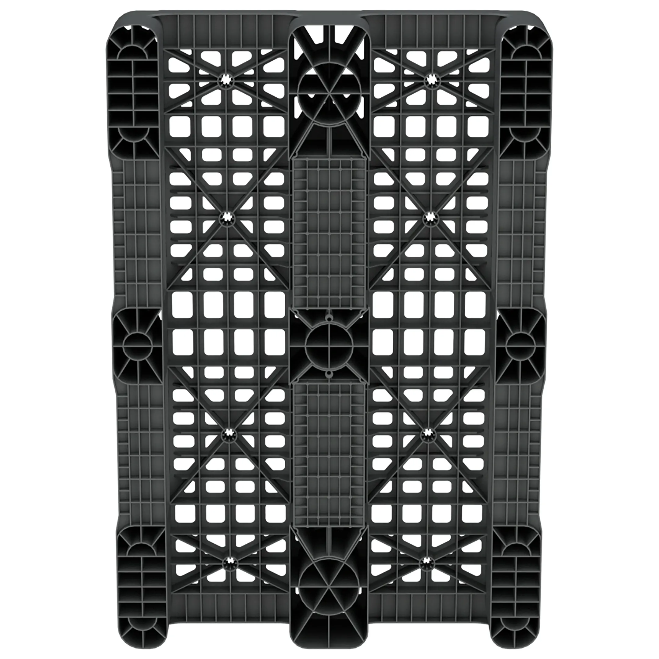 Усиленный перфор. поддон на 3 полозьях усиленный 1 трубой 1200x800x150 арт. 02.117.61.PEF.S.T106
