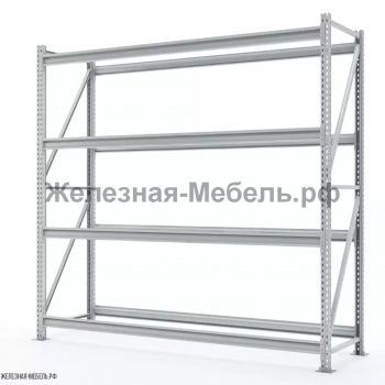 Стеллаж СФМ 2000х2000х600 (4 яруса без настила) RAL