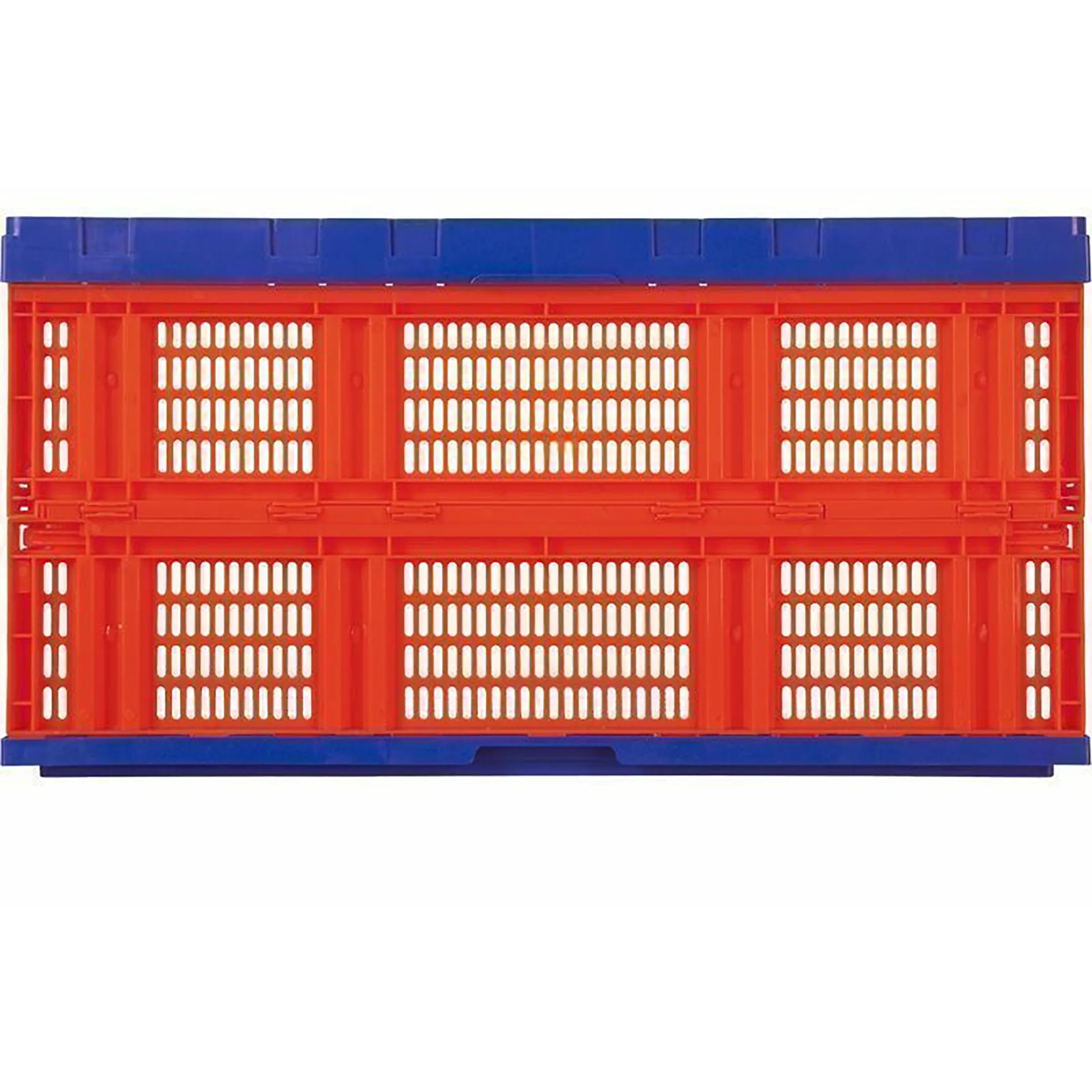 Ящик п/э 600х400х310 перфорированный, складной арт. 407, без крышки