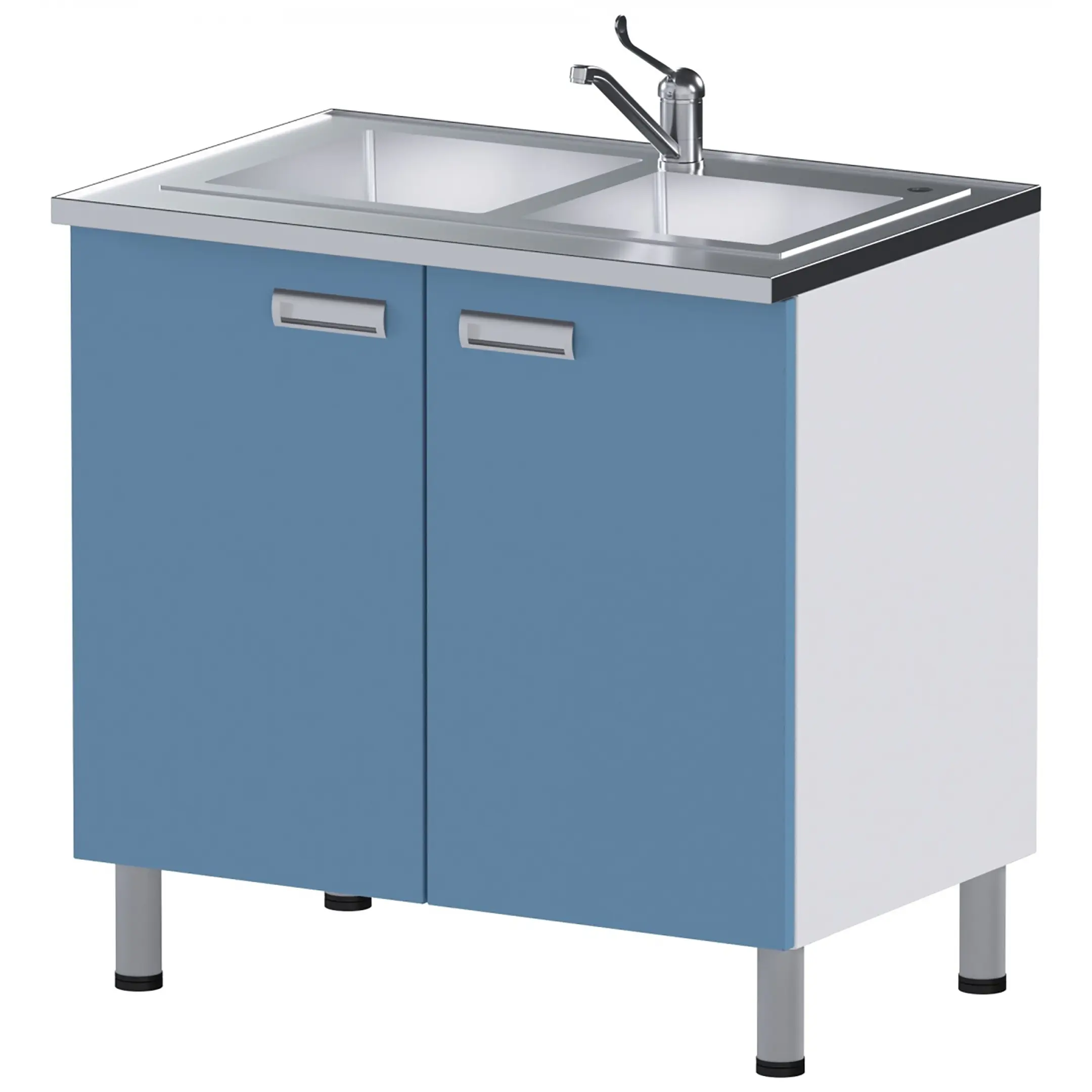 Стол с мойкой ForLab СЛ-03-216 (СЛ-03-МСК) Химпластик