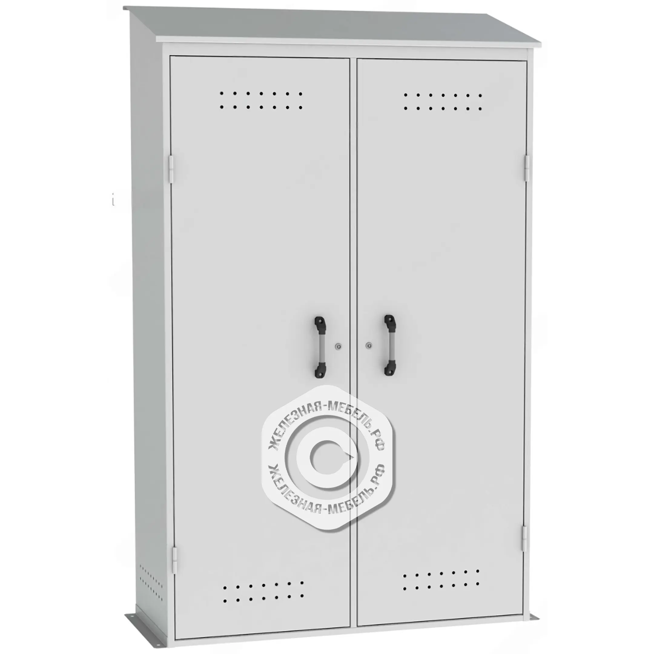 Шкаф для 3-х газовых баллонов ШГБК-012 усиленный