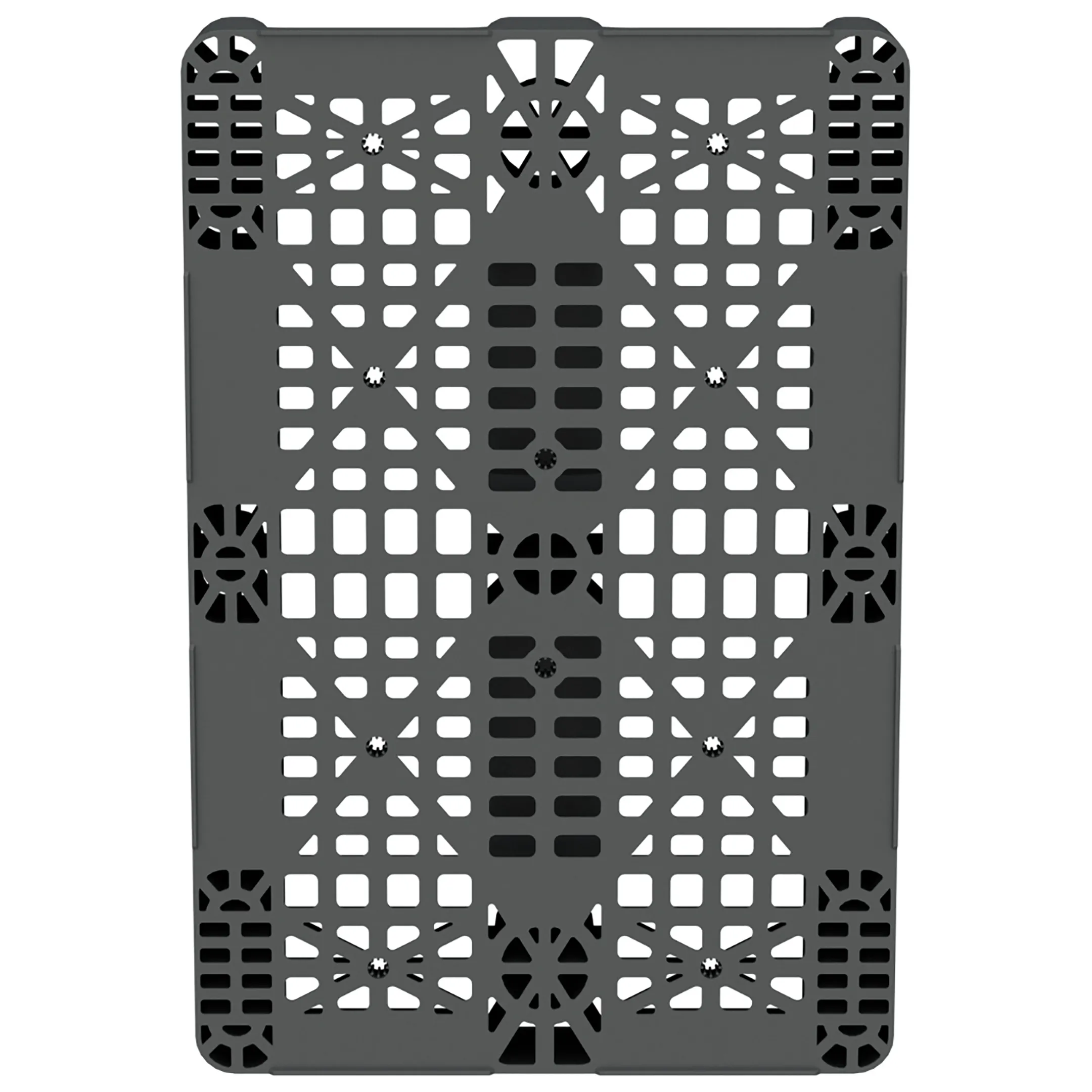 Усиленный перфор. поддон на 3 полозьях усиленный 1 трубой 1200x800x150 арт. 02.117.61.PEF.S.T106