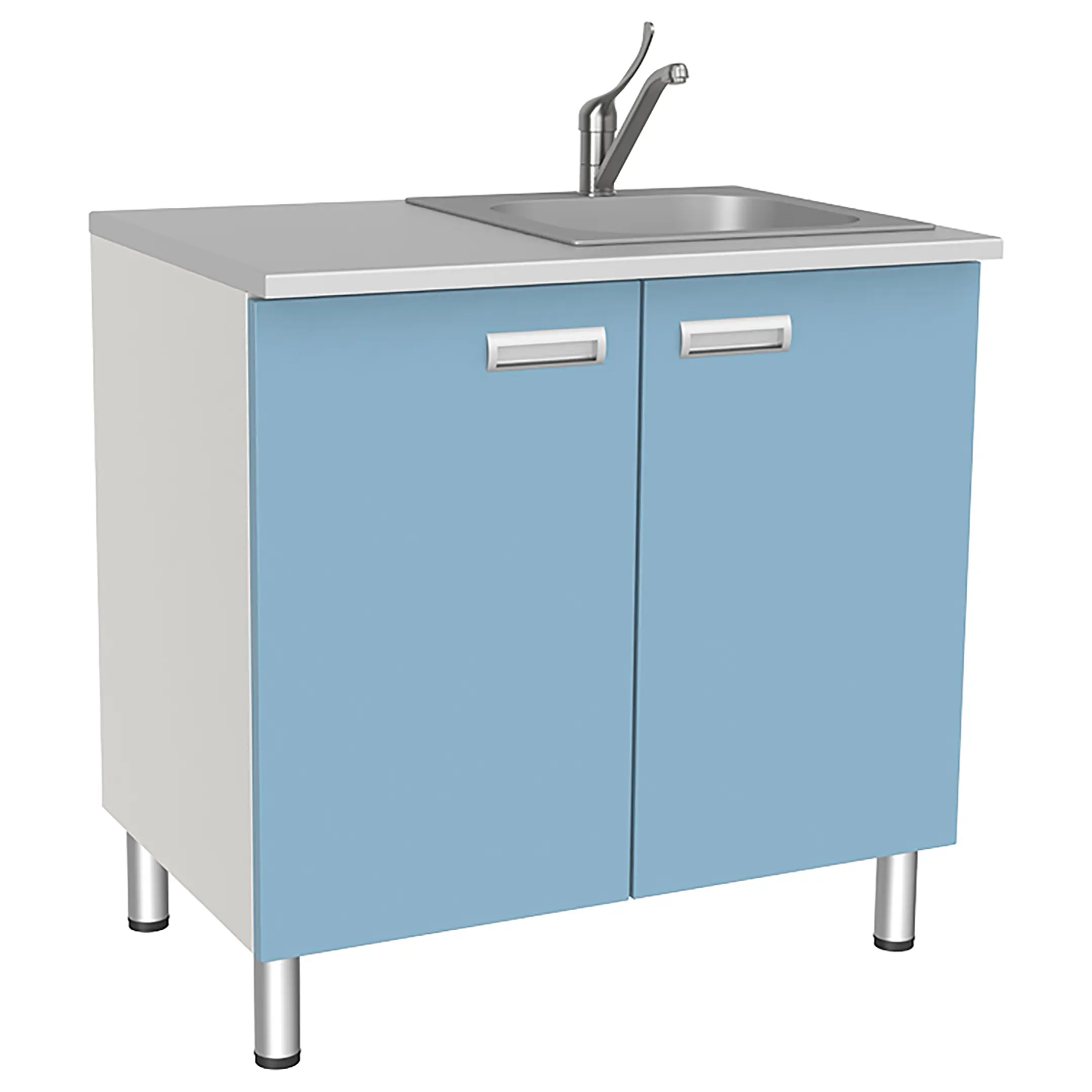 Стол с мойкой ForLab СЛ-03-217 (СЛ-03-МСК) Химпластик