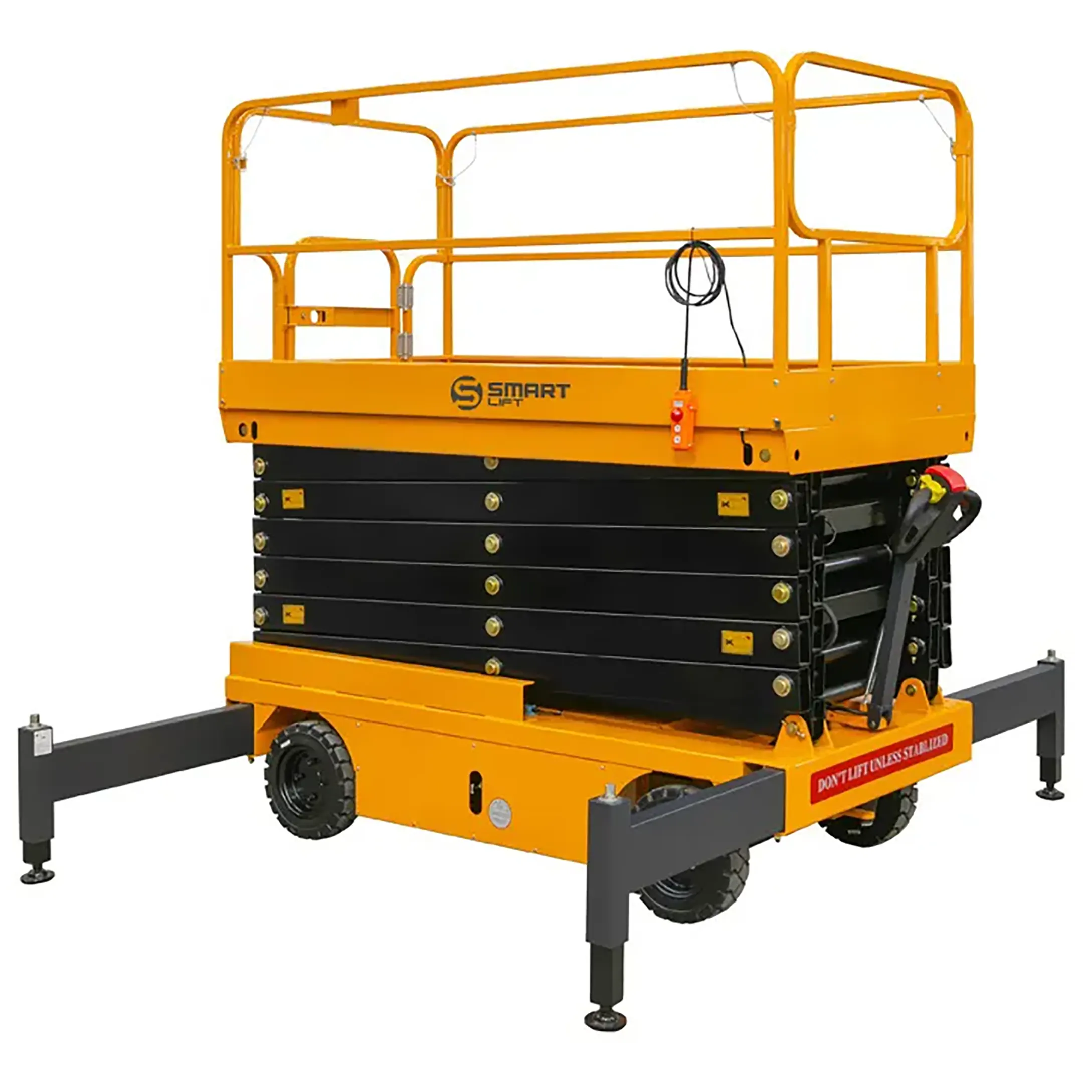 Подъемник ножничный самоходный SJY-0.3-13A (300 кг, 12,8 м) СМАРТЛИФТ (SMARTLIFT)