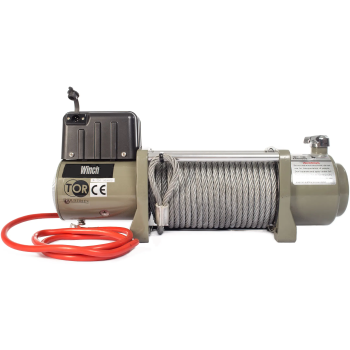 Лебедка автомобильная TOR ЛА SEC15000 г/п 6804 кг 28 м 12V
