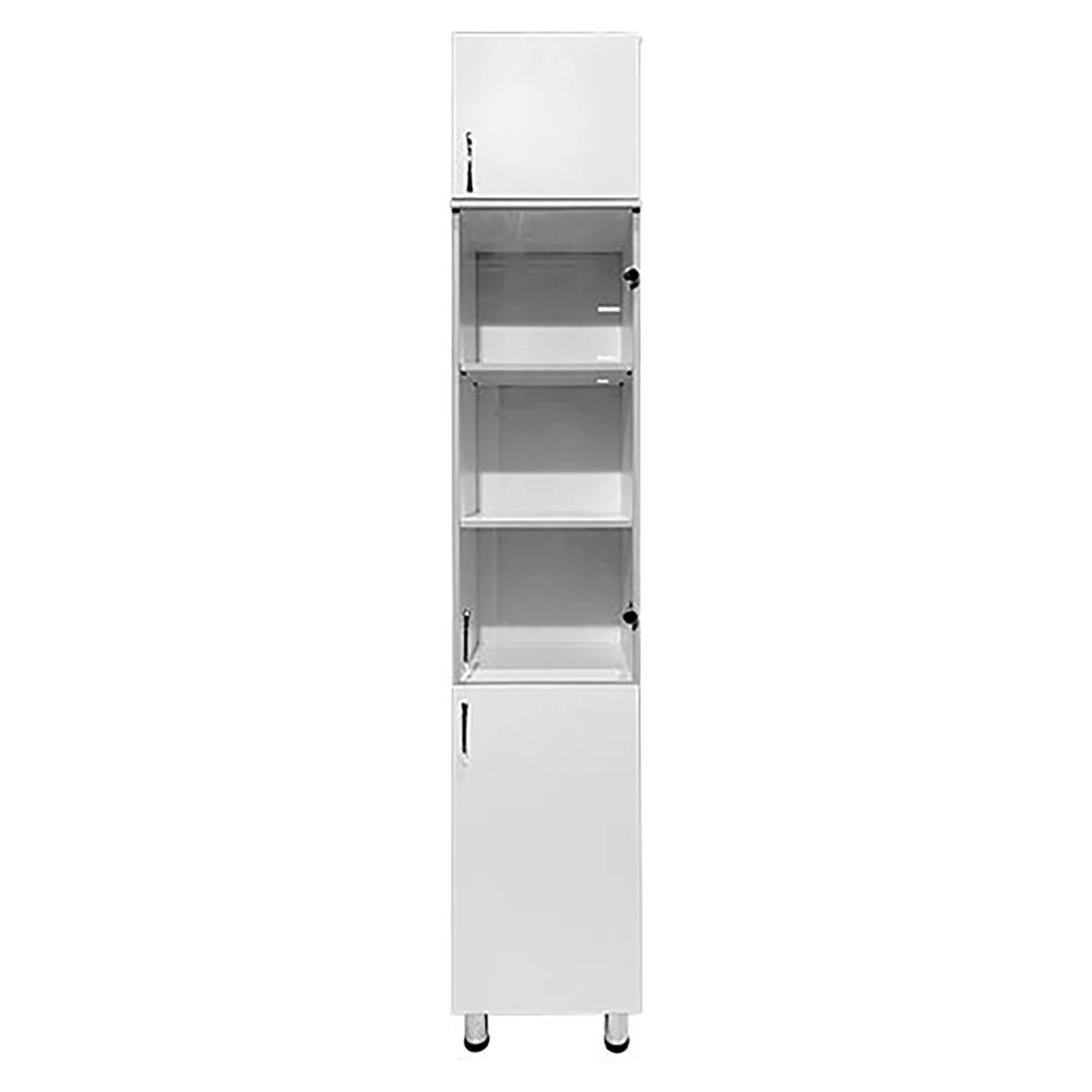 Шкаф медицинский СТР МД 103.02 + антресоль СТР МД 112.01 (белый)