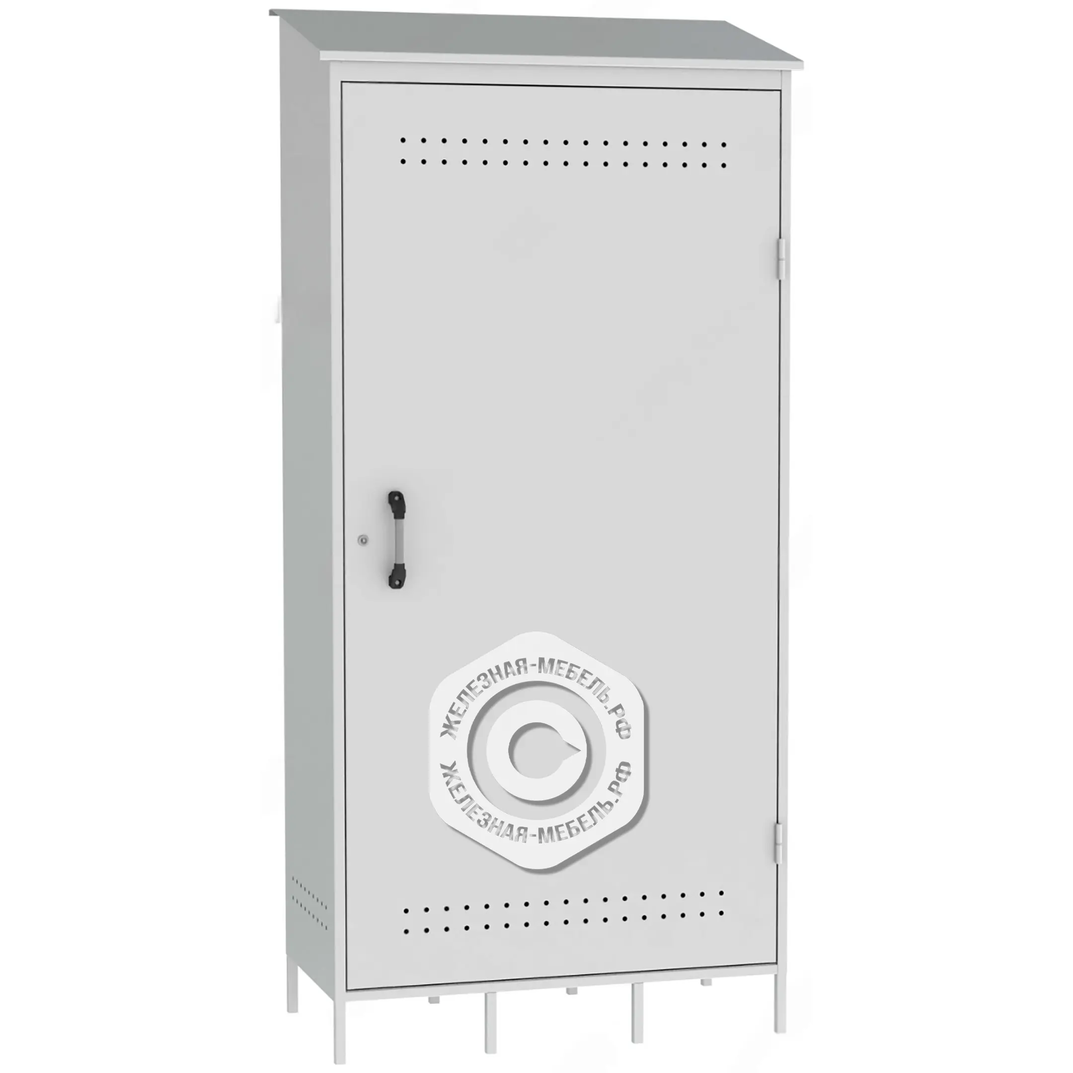 Шкаф для 6-ти газовых баллонов ШГБК усиленный (2400х1150х600)