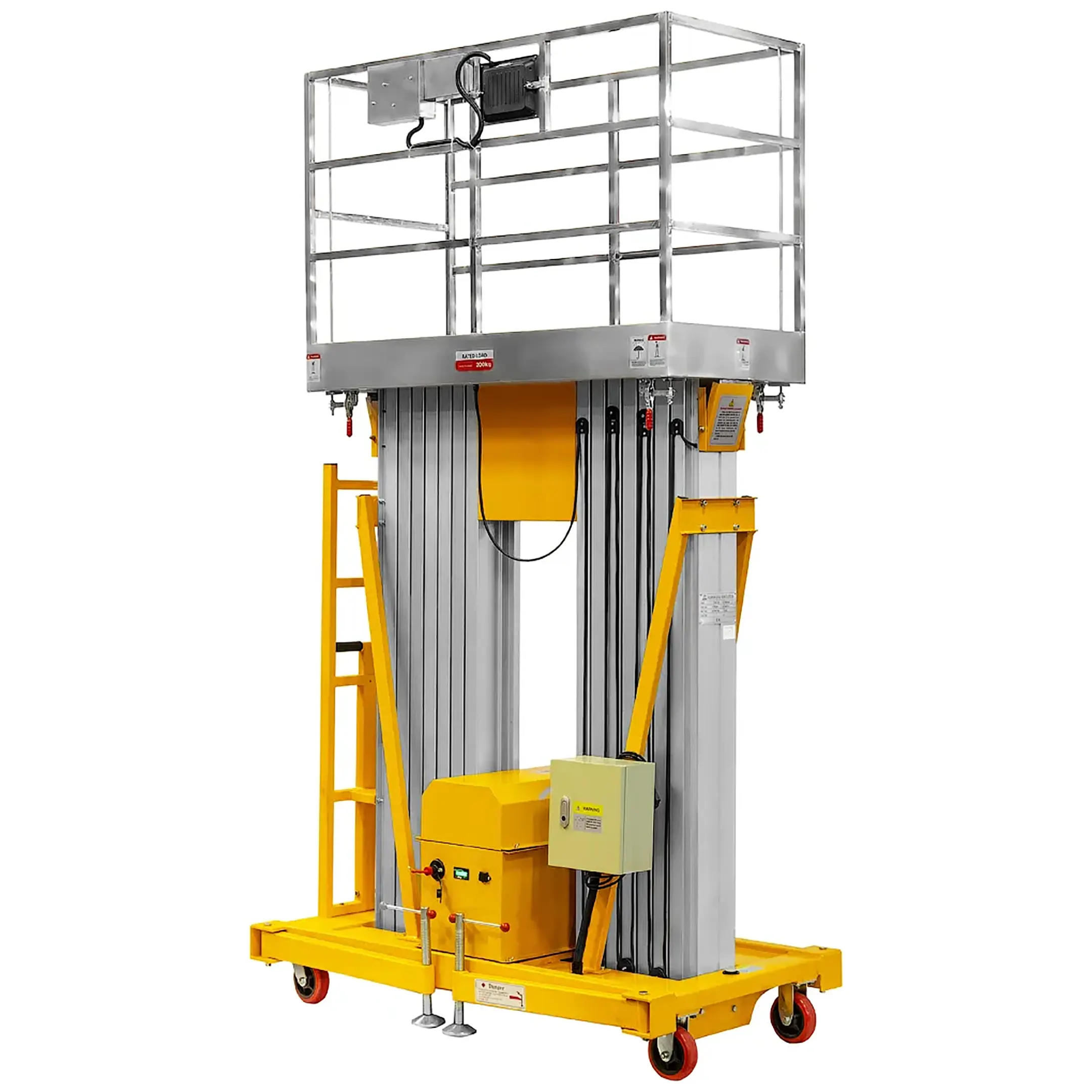 Подъемник двуxмачтовый GTWY 8-200S (220V, 200 кг, высота подъема 8 м) СМАРТЛИФТ (SMARTLIFT)