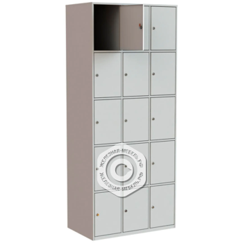 Шкаф для сумок на 15 ячеек (2000х850х500)
