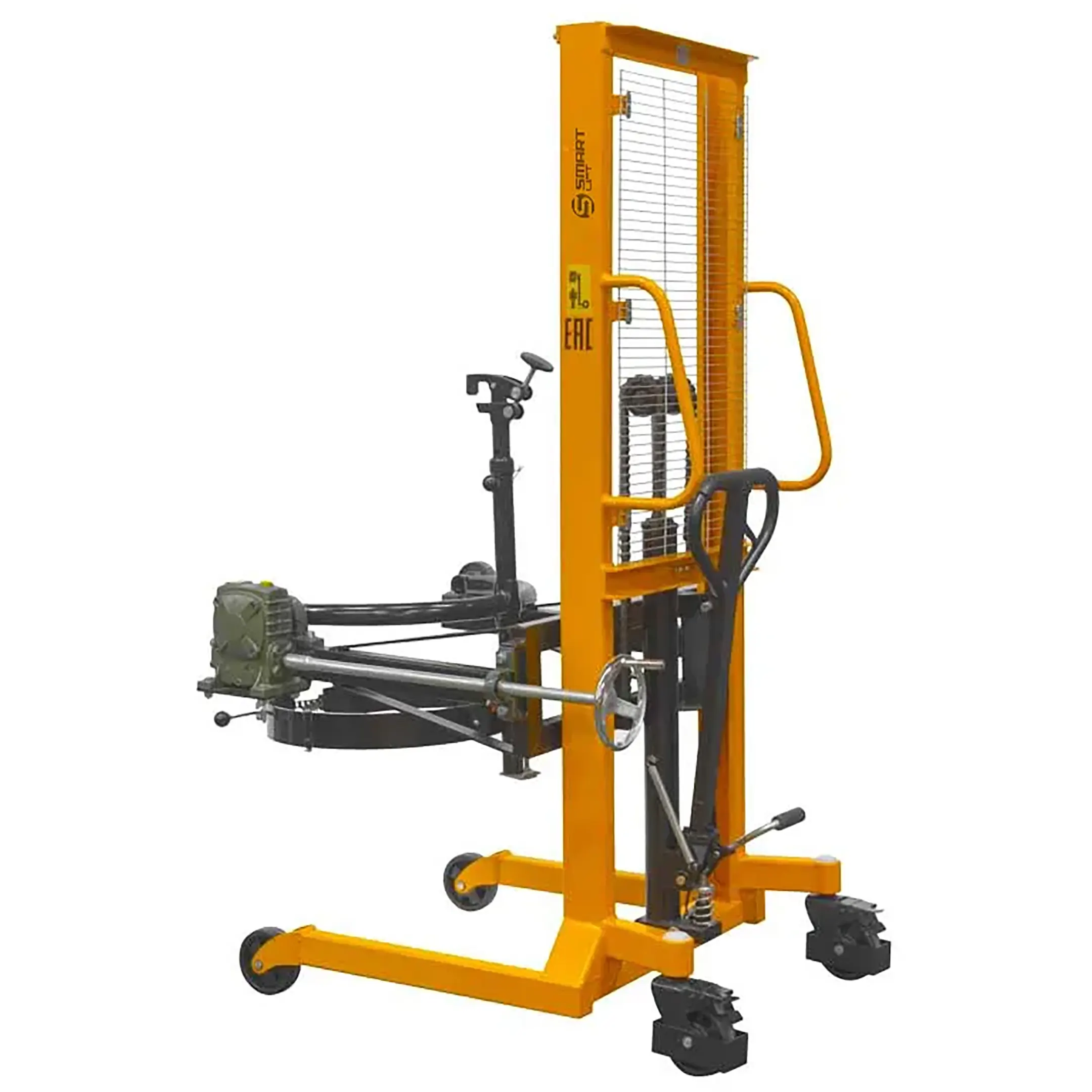 Ручной гидравлический штабелер для бочек SDА400A СМАРТЛИФТ (SMARTLIFT)