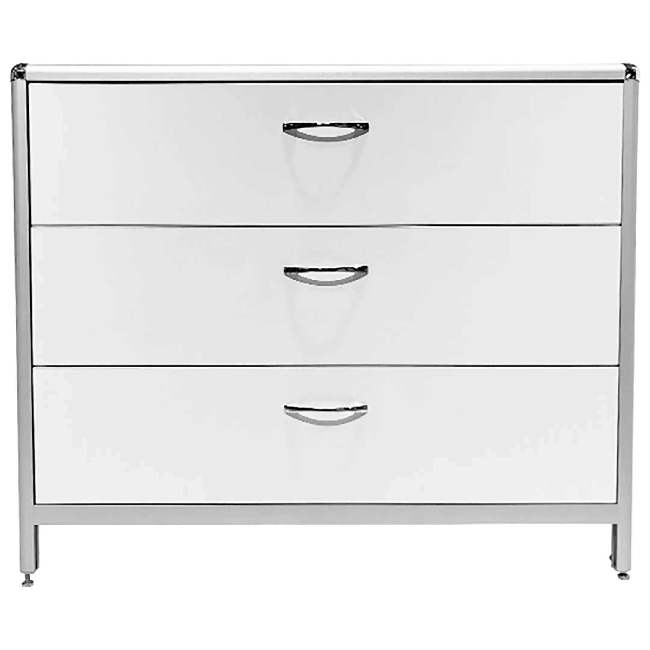 Стол-тумба лабораторная MED 12.010al (белый)