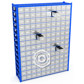 Система хранения с выдвижными ящиками BOXES M 2000.1500.400.M140