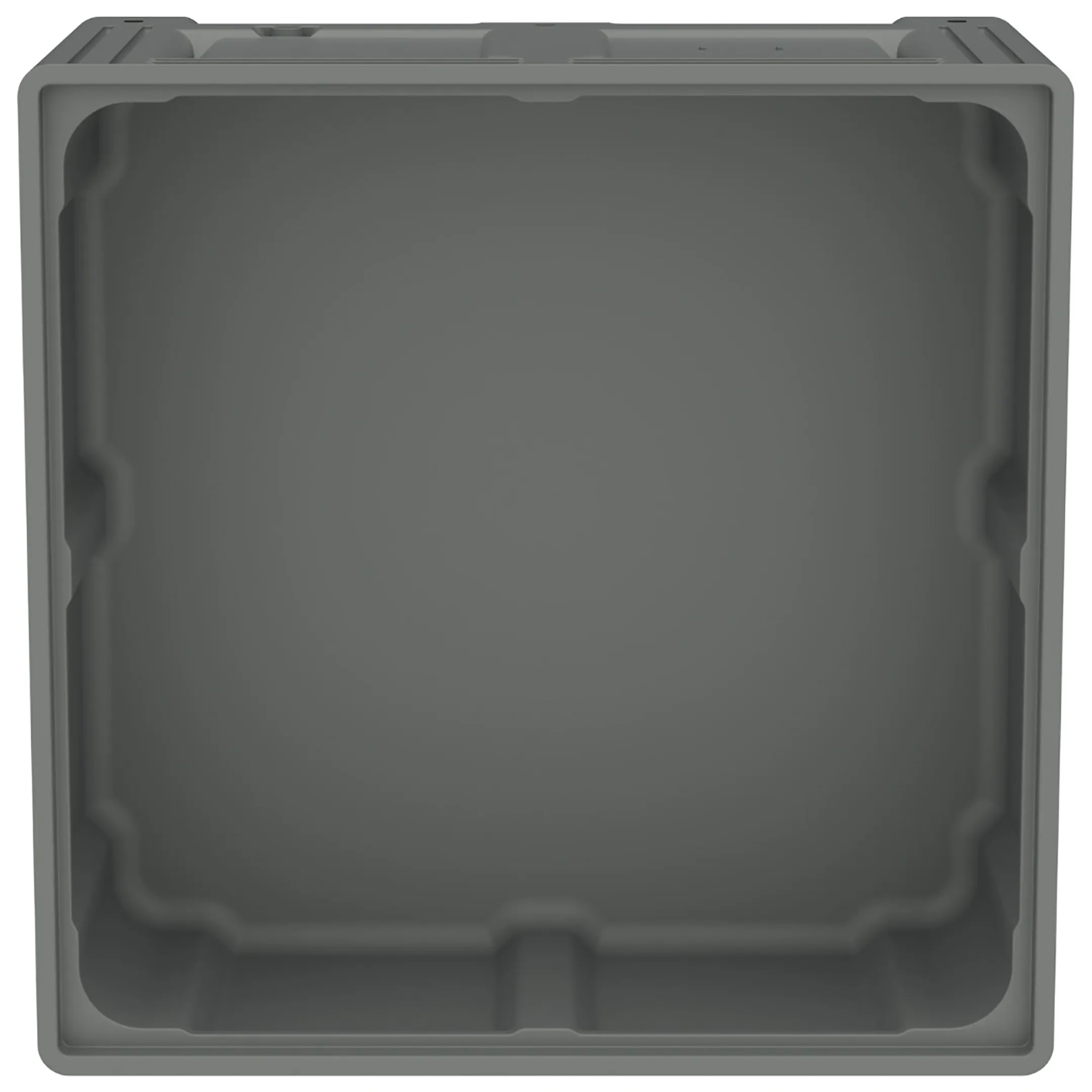 Пластиковый контейнер IBOX 1130x1130x580 (сплошной, на ножках) арт. 11.604SF.92.РЕ.С10, без крышки