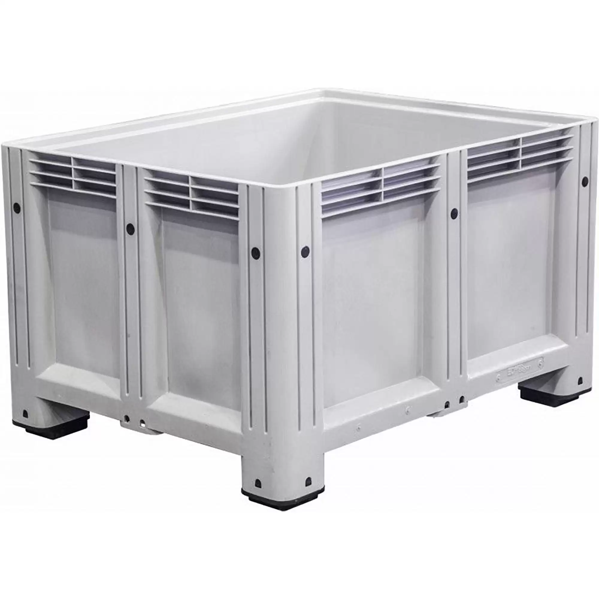 Big Box п/э 1200x1000x760 сплошной, на ножках, без крышки (Серый)