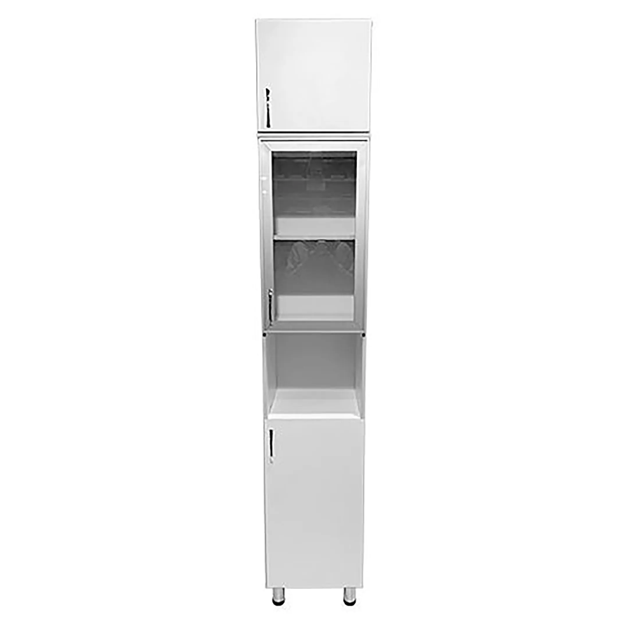 Шкаф медицинский СТР МД 103.28 + антресоль СТР МД 112.01 (белый)