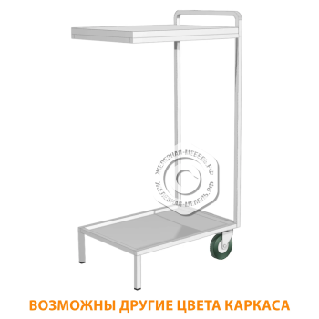 Тележка для уборки помещений ТБО-1 (каркас белый)