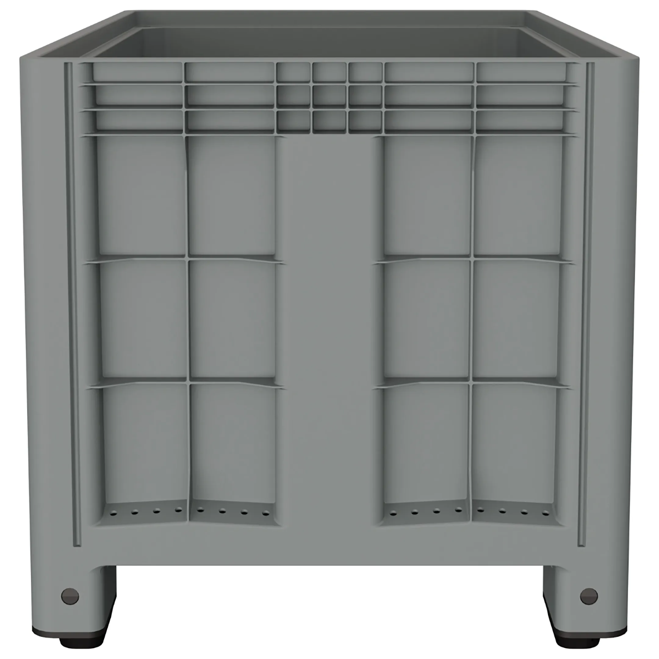 Пластиковый контейнер IBOX 1200х800 (сплошной, на ножках) арт. 11.602.F.92.РЕ.С10, без крышки