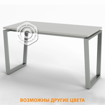 Стол рабочий СрТ-20 (тип 3) (1200х600х750) (столешница ЛДСП серый, каркас серый)