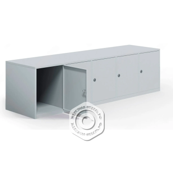 Шкаф для сумок на 5 ячеек (400х1500х400)