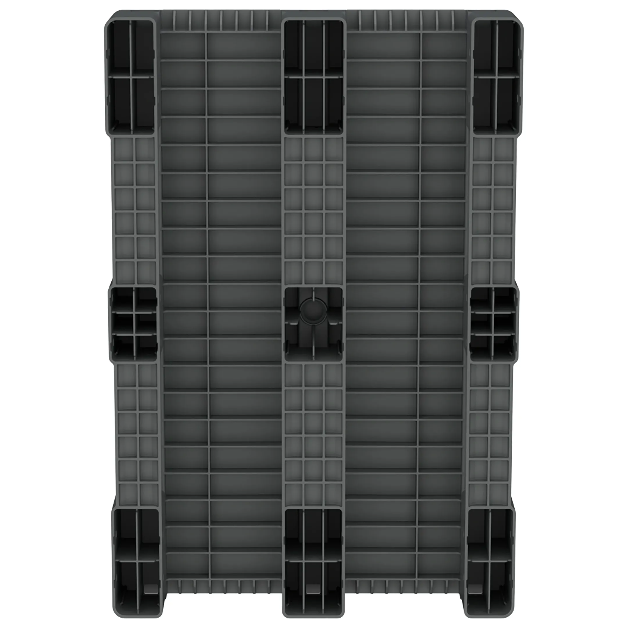 Усиленный сплошной поддон на трёх полозьях 1200x800x150 арт. 02.117F.91.PEF