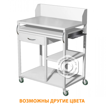 Стеллаж-стойка для приборов СП-6.1 (белый)