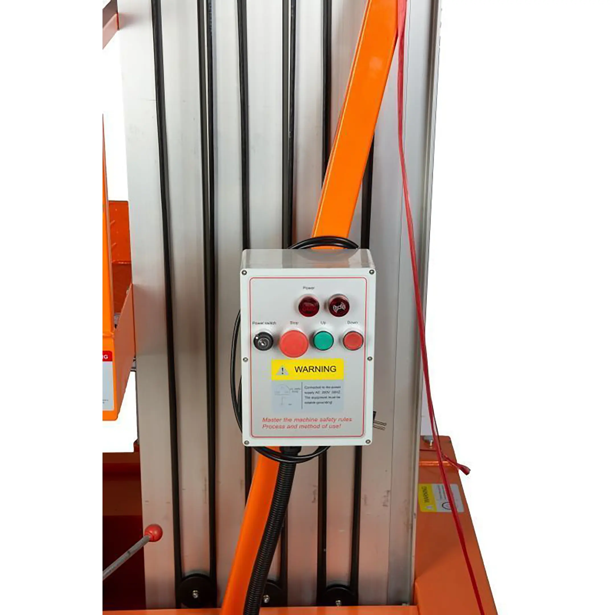 Подъемник одномачтовый телескопический 125 кг 9 м TOR GTWY9-100 AC 220V (от сети) (G)