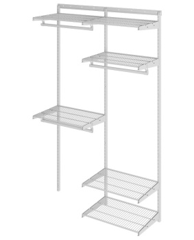 Гардеробная система ПРАКТИК Home Optima G120 белая