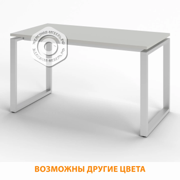 Стол рабочий СрТ-20 (тип 2) (1200х700х750) (столешница ЛДСП серый, каркас серый)