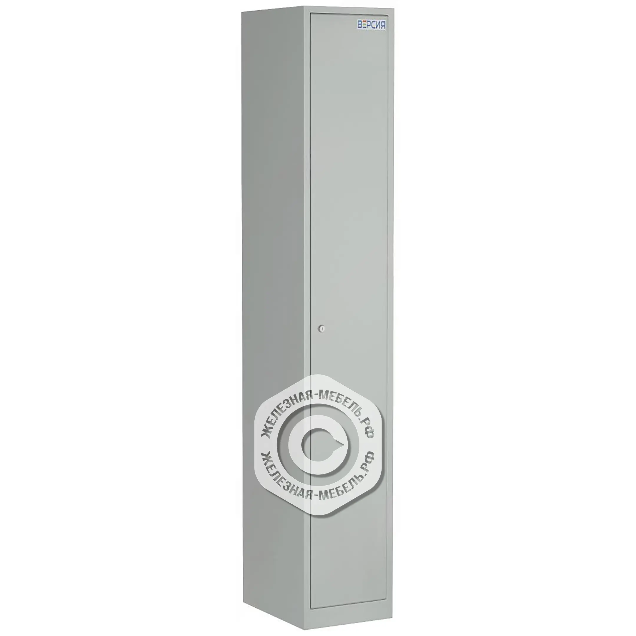 Шкаф для 12 противогазов ХПГ-12, с дверью (1800х300х400)