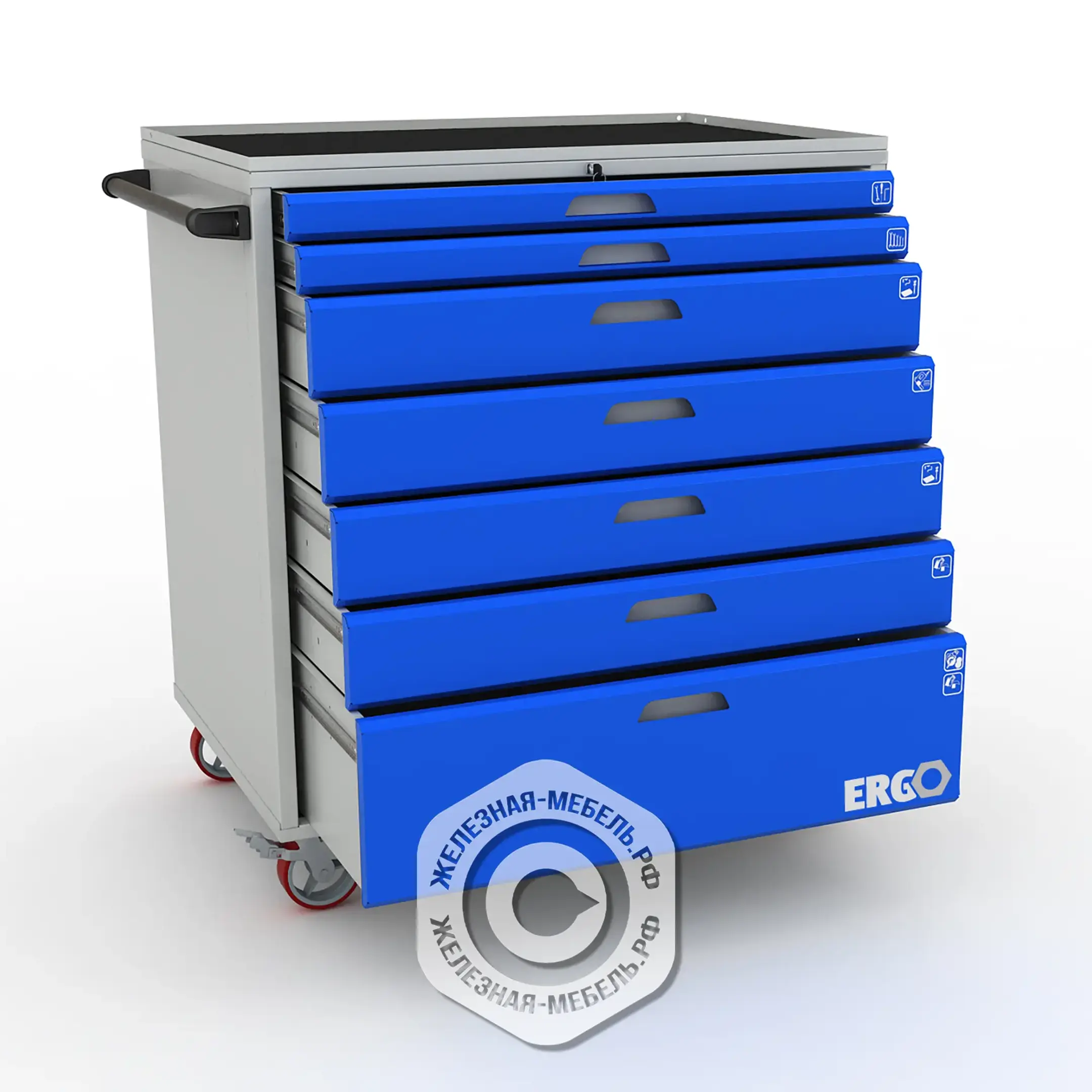 Тумба инструментальная ERGO XL 07.3