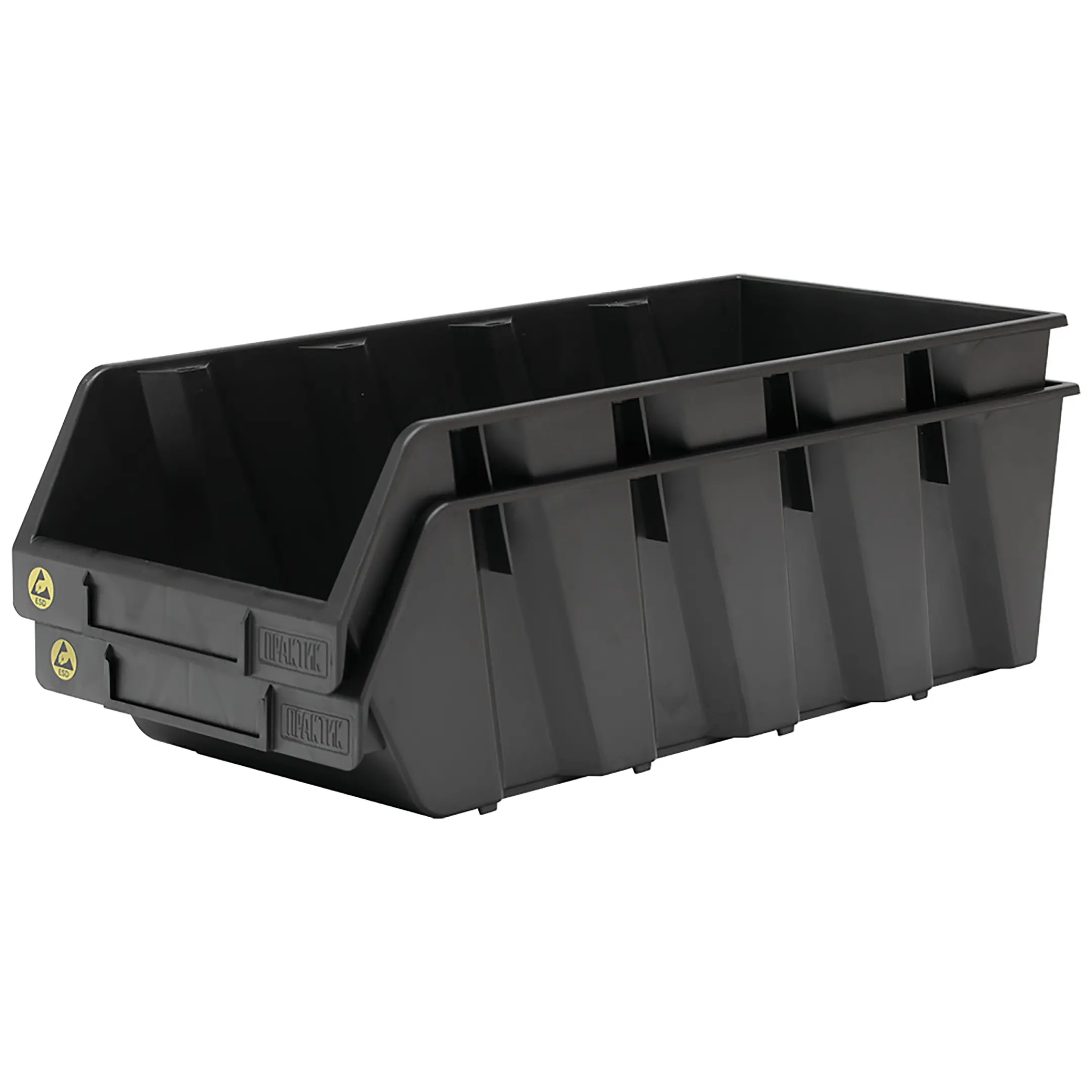 Ящик пластиковый Практик ESD 500x230x150 антистатический